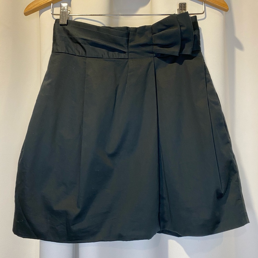 Black BCBG High Waisted Mini Skirt